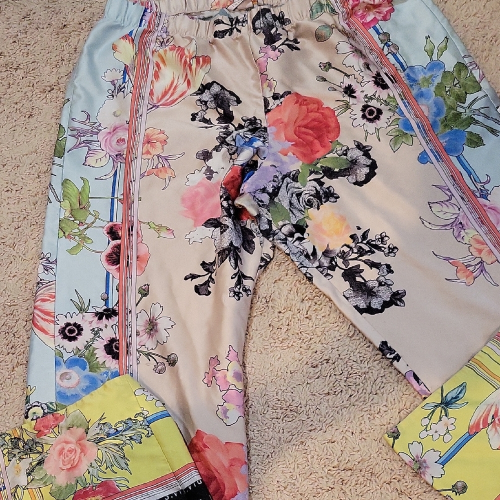 Victoria's Secret wide leg lounge satin pants